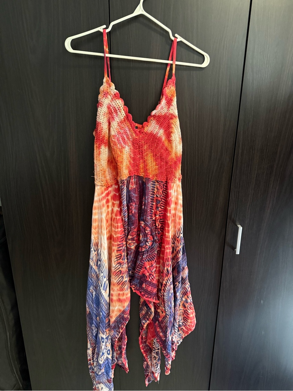 jeune jeunesse crochet dress - wmns large
